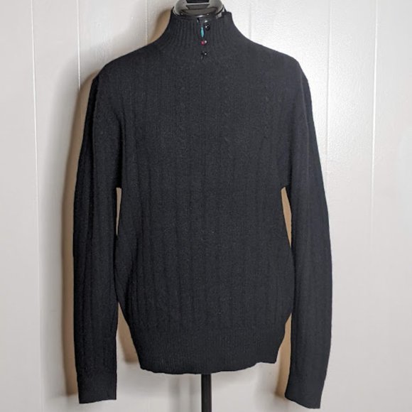 Richards & Jones Wool Blend Mock Neck Sweater. Size M. - Picture 1 of 13